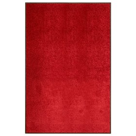 Felpudo lavable rojo 120x180