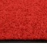 Felpudo lavable rojo 120x180
