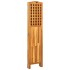 Biombo de 4 paneles madera maciza de acacia 121x2x120