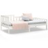 Sofá cama sin colchón madera maciza de pino blanco 90x190