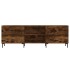 Mueble de TV madera de ingeniería roble ahumado 150x30x50