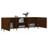Mueble de TV madera de ingeniería roble marrón 150x30x50