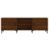 Mueble de TV madera de ingeniería roble marrón 150x30x50