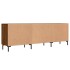 Mueble de TV madera de ingeniería roble marrón 150x30x50