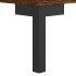 Mueble de TV madera de ingeniería roble marrón 150x30x50