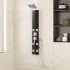 Panel de ducha de vidrio 18x45,5x130 cm