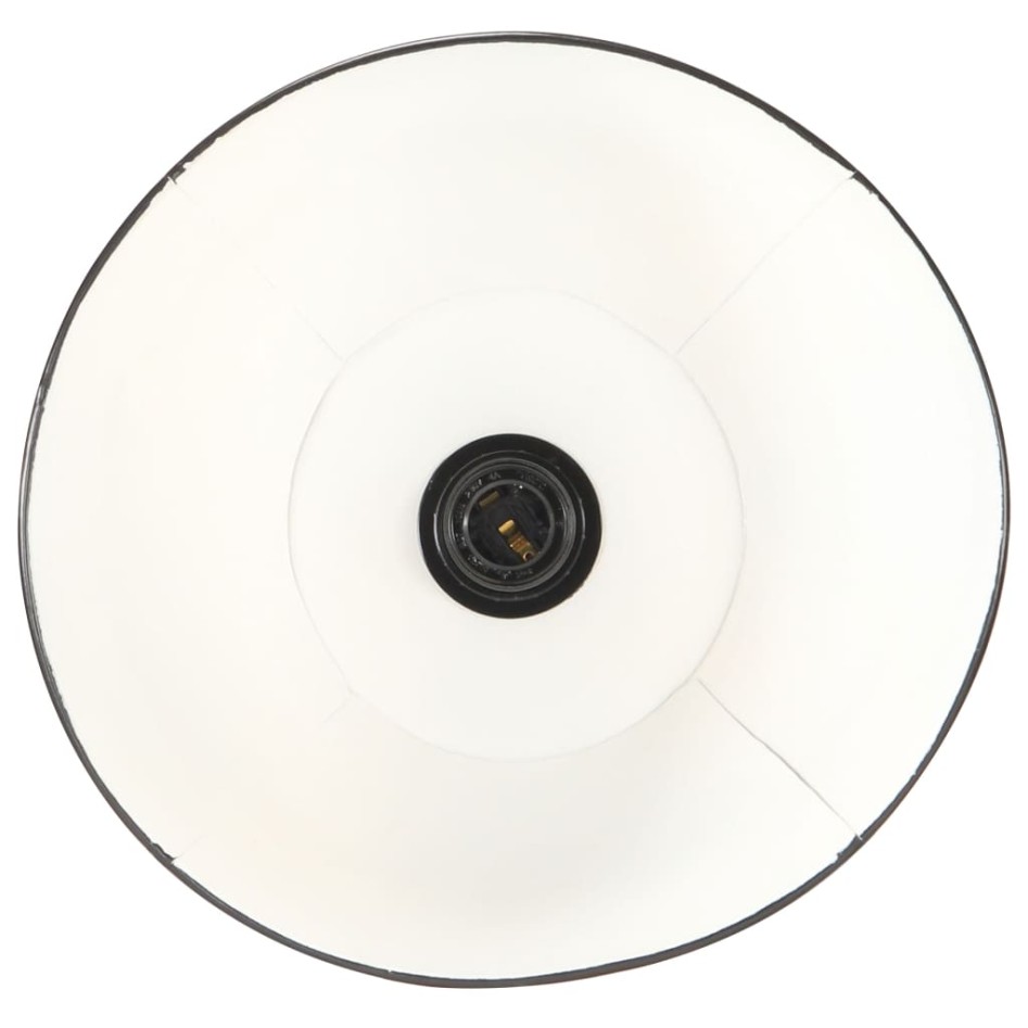 Lámpara de pie madera maciza de mango negro