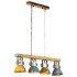 Lámpara de techo industrial multicolor 25 W E27 111