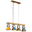 Lámpara de techo industrial multicolor 25 W E27 111 cm