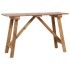 Mesa consola de madera reciclada mixta 130x40x80