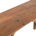Mesa consola de madera reciclada mixta 130x40x80