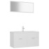 Juego de muebles de baño madera de ingeniería