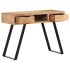 Escritorio madera maciza acacia con borde natural 107x45x79
