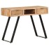 Escritorio madera maciza acacia con borde natural 107x45x79