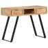 Escritorio madera maciza acacia con borde natural 107x45x79