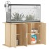 Soporte de acuario madera ingeniería roble Sonoma 101x41x58