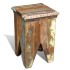 Taburete de madera maciza