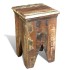Taburete de madera maciza