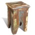 Taburete de madera maciza