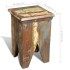 Taburete de madera maciza