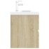 Mueble con lavabo madera de ingeniería roble