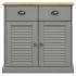 Aparador con cajones VIGO madera maciza pino gris 78x40x75