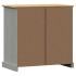 Aparador con cajones VIGO madera maciza pino gris 78x40x75