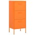 Armario de almacenamiento acero naranja 42,5x35x101,5