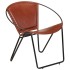 Silla de cuero auténtico