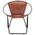 Silla de cuero auténtico