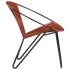 Silla de cuero auténtico
