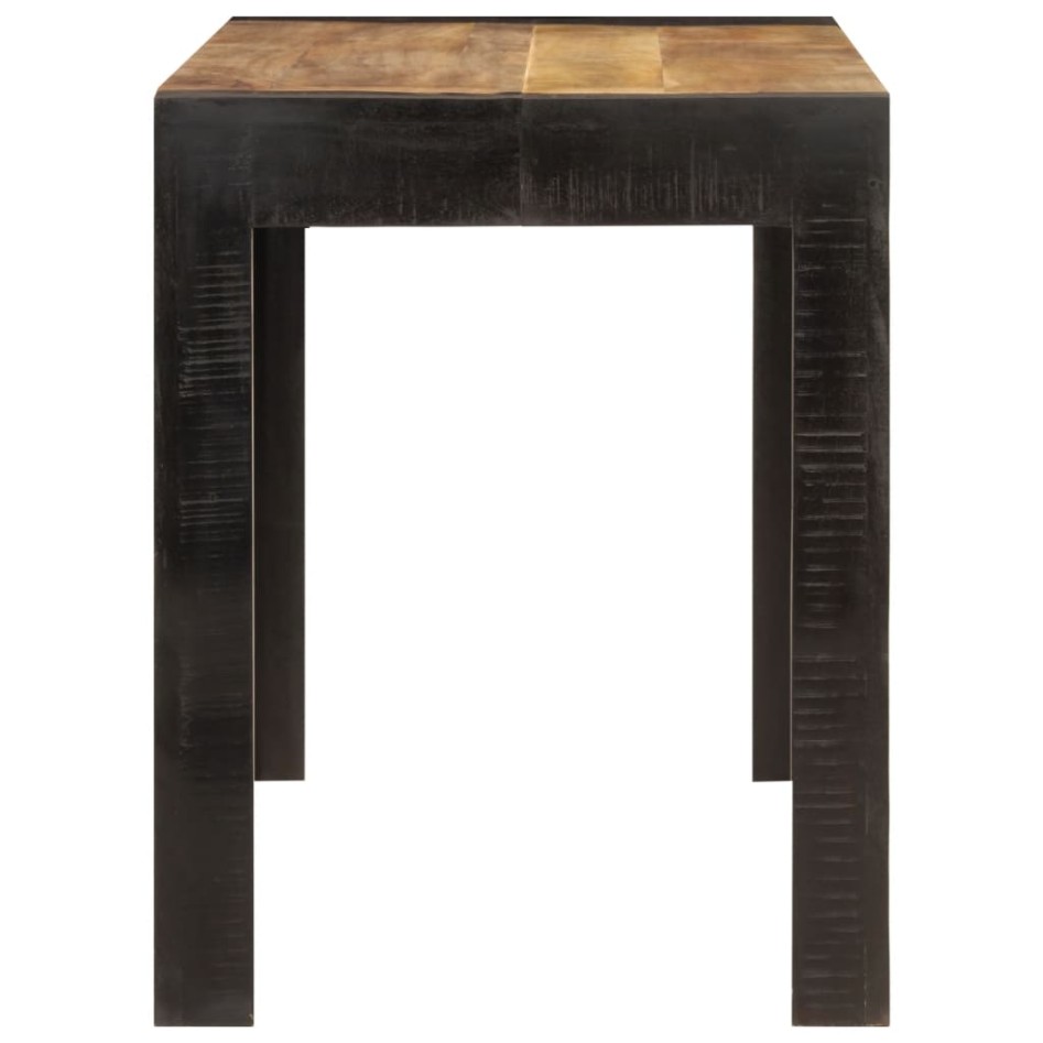 Mesa de comedor madera maciza de mango 120x60x76