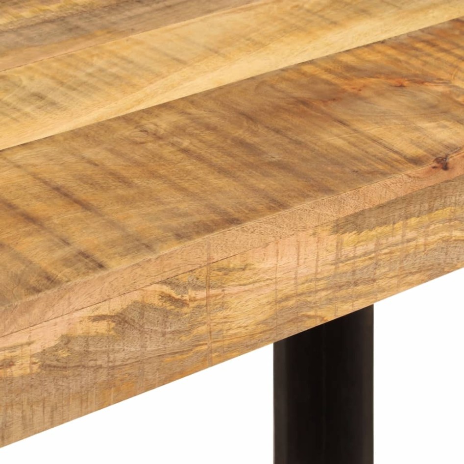 Mesa de comedor madera maciza de mango 120x60x76