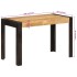 Mesa de comedor madera maciza de mango 120x60x76