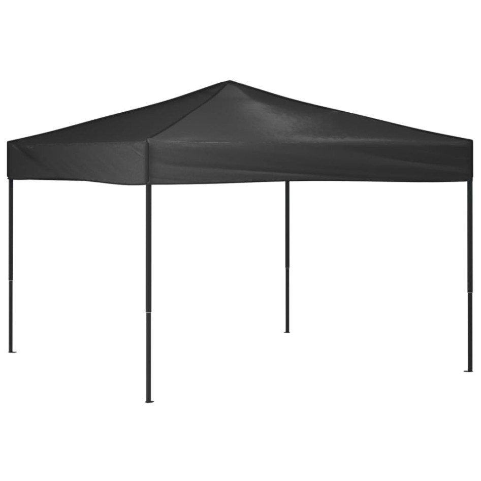 Carpa para fiestas plegable gris antracita 3x3