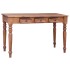 Escritorio con cajones madera maciza de caoba 117x57x75