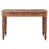Escritorio con cajones madera maciza de caoba 117x57x75