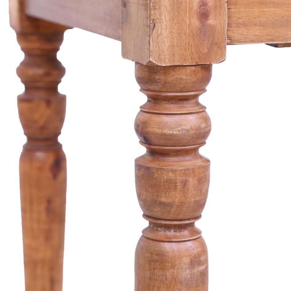 Escritorio con cajones madera maciza de caoba 117x57x75