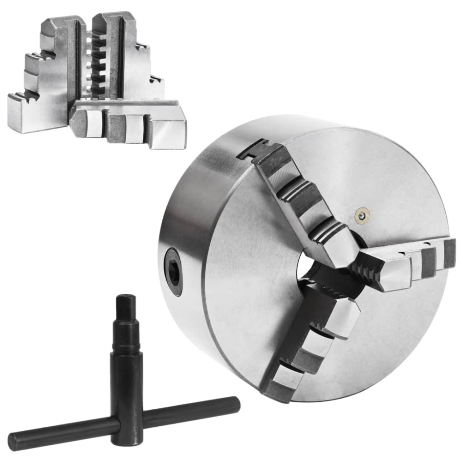 Mandril de torno autocentrante de 3 mordazas 160 mm