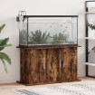 Soporte de acuario madera ingeniería roble ahumado 101x41x58 cm