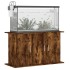 Soporte de acuario madera ingeniería roble ahumado 101x41x58