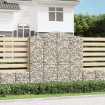 Cesta gaviones forma arco hierro galvanizado 200x50x200/220 cm