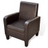 Sillón de cuero sintético