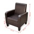 Sillón de cuero sintético