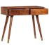 Mesa consola de madera maciza de acacia 90x35x76