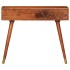 Mesa consola de madera maciza de acacia 90x35x76