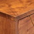 Mesa consola de madera maciza de acacia 90x35x76