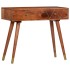 Mesa consola de madera maciza de acacia 90x35x76