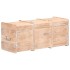 Baúl de almacenamiento de madera maciza de acacia 90x40x40