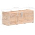 Baúl de almacenamiento de madera maciza de acacia 90x40x40